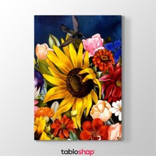 Tabloshop Frida Kahlo - Çiçek Sepeti Tablosu