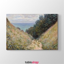 Tabloshop Claude Monet - Road At La Cave Tablosu