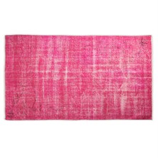 Altıncı Cadde Vintage Halı Pembe 127X234 Cm