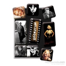 Nostalgic Art Hollywood Magnet Set 9 Parça