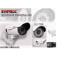 Everest Hv-788 Sony Ccd Sensör Digital Color 36 Ledli Güvenlik Kamerası