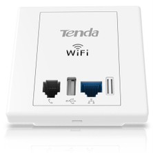 Tenda W312A Kablosuz N300 Priz Tipi Access Point