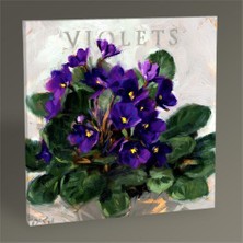 Tablo 360 Violets Tablo 40X40