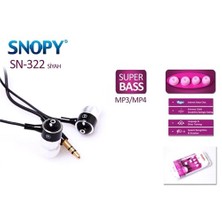 Snopy Sn-322 Siyah Mp3/Mp4 Lüks Kulaklık