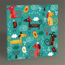 Tablo 360 Dogs Tablo 70X70