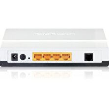 TP-LINK TD-8840T Kablolu 4 Ports Denetlenebilir IP Dual Firewall Destekli ADSL2+ Modem Router