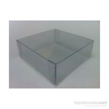 Toptansüs Katlı Full Asetat Kutu 8X8x3 Cm 100'Lü