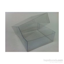 Toptansüs Katlı Full Asetat Kutu 8X8x3 Cm 100'Lü