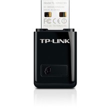 TP-Link TL-WN823N, N300 Mbps, Windows, Mac OS ve Linux Destekli, Mini Kablosuz USB Adaptör