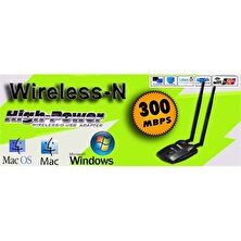 Everest EWN-689N 300Mbps Wireless Adaptor (1Km Menzil)