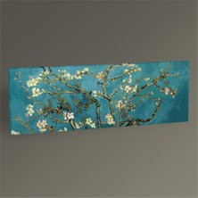 Tablo 360 Vincent Van Gogh-Badem Dalları Tablo 90X30