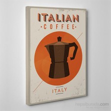 Tabloshop Italian Coffee Kanvas Tablo