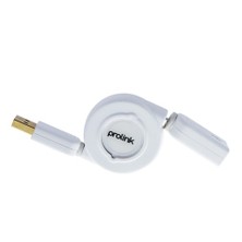 Prolink PMM387R Usb Micro Makaralı Kablo (Usb 2.0) 2,0m