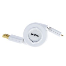 Prolink PMM387R-0100 Usb Micro B Makaralı Kablo (1 m)