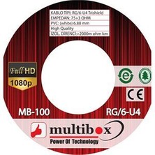 Multibox MB 100 RG6-U4  Anten Kablo