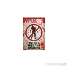 Maxi Poster Warning Do Not Feed The Zombies