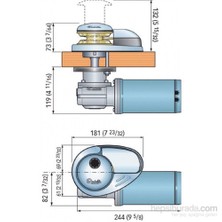 Quick Prince Irgat Tambursuz 500W 12V 6Mm