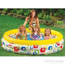 Intex Geometri Desenli Havuz 168x40cm