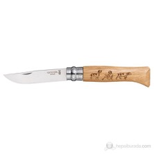 Opinel Inox Meşe İşlemeli 8 No Çakı (001621)