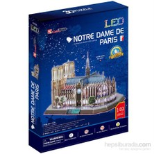 Cubic Fun 3D 149 Parça Led Puzzle Notre Dame De Paris (Ledli)