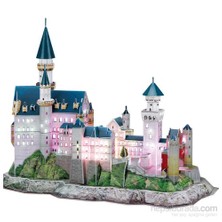 Cubic Fun 128 Parça Neuschwanstein Şatosu Puzle (Led Işıklı)