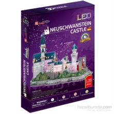 Cubic Fun 128 Parça Neuschwanstein Şatosu Puzle (Led Işıklı)