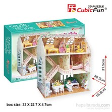 Cubic Fun 160 Parça 3D Puzzle Dreamy Dollhouse