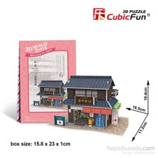 Cubic Fun 3D Japon Şekerleme Dülkkanı 24 Parça Puzzle