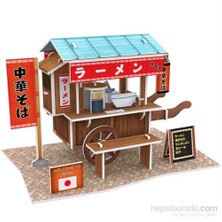 Cubic Fun 3D 31 Parça Japon Ramen Dükkanı Puzzle