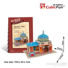 Cubic Fun 3D Türk Halı Mağazası Puzzle/Maket (26 Parça)