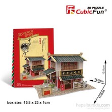 Cubic Fun 3D 30 Parça Puzzle Chinese Snack Shop