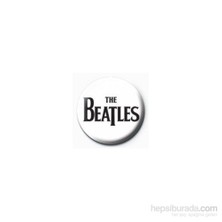 Rozet - The Beatles - Black Logo