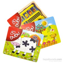Bubu Ahşap Puzzle 25X20cm -Ap0005