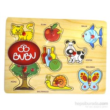 Bubu Ahşap Puzzle Hayvanlar -Ap0032