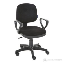 Diva Sekreter Koltuğu - Siyah