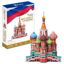 Cubic Fun Puzzle St. Basil's Cathedral (3 Boyutlu)