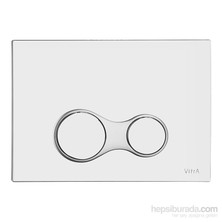 VitrA Sirius 740-0480 Kumanda Paneli, Parlak Krom - Mat Krom