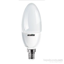 Ecolite Led Mum Ampul 5W E14 Sarı Işık