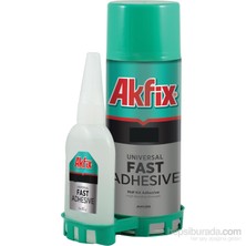 Akfix Profesyonel Hızlı Yapıştırıcı 200 Gram + 50 Gram 150076