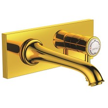 Penta 2407 Bosphorus Gold Ankastre Lavabo Bataryası