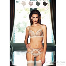 Magic Form Y4592 Dantelli Çıkma Pedli Göğsü 2 Beden Büyük Gösteren Süngerli Sütyen