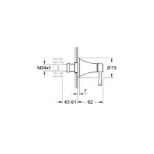 Grohe Grandera Ankastre Stop Valf - 19944IG0