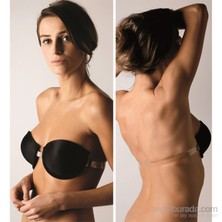 Magic Form 2020 Sırtı Şeffaf Önden Klipsli Askısız Dolgulu Sütyen