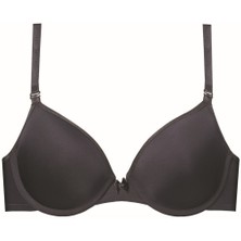 Kadın Balenli Boş Cup Siyah Sütyen 3520