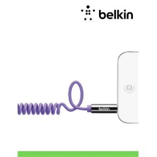 Belkin 3.5mm Universal Aux Ses Kablosu Mor  - AV10126cw06-PUR