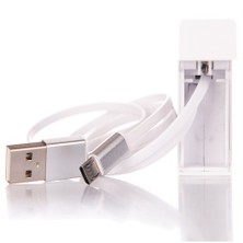 CoverZone Micro Usb Samsung Data Ve Şarj Kablosu Makaralı Kutusunda