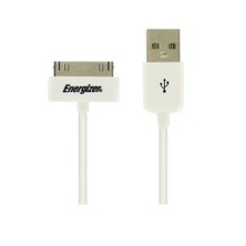 Energizer LCHEHUSBSYIP2 Hightech Usb 1m iPhone Uyumlu/iPad için 30pin To Usb Data + Şarj Kablosu - 13856