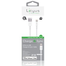 Lityus Lightning Kablo (Beyaz) - AKLDCS0102