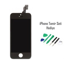 iPhone 5s Siyah Ekran Lcd Tamir Seti Hediyeli