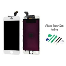iPhone 6 Beyaz Ekran Lcd Tamir Seti Hediyeli